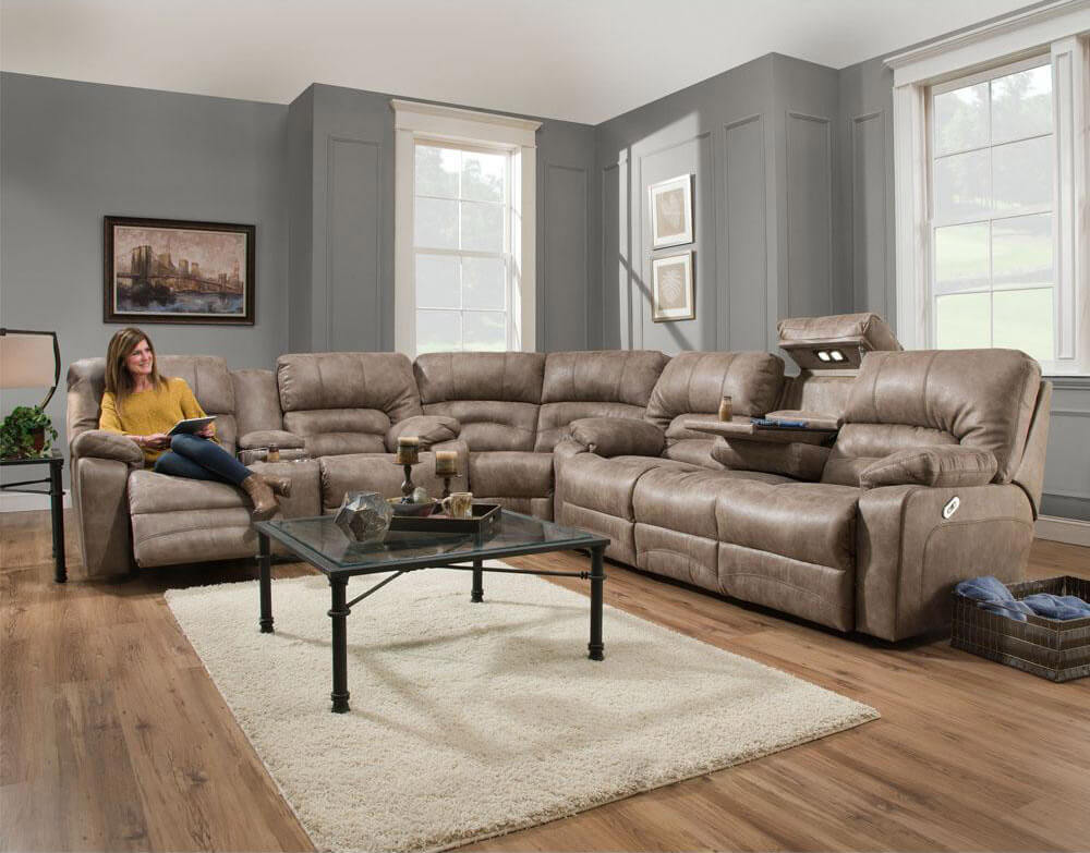 Legacy Faux Leather Collection- Light Brown