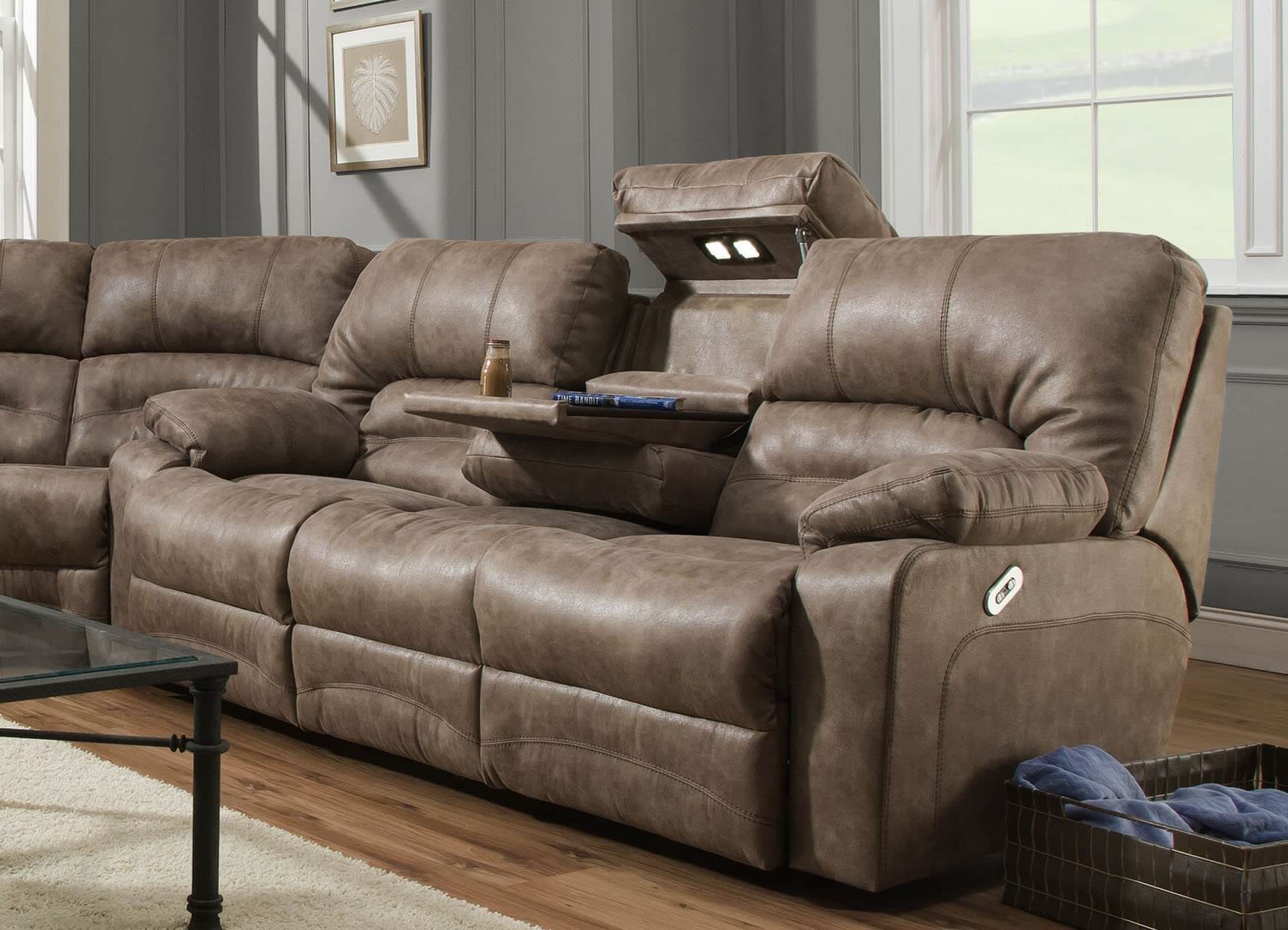 Legacy Faux Leather Collection Dark, Legacy Leather Couch
