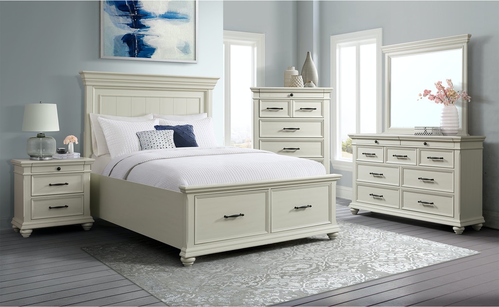 White Slater Bedroom Collection