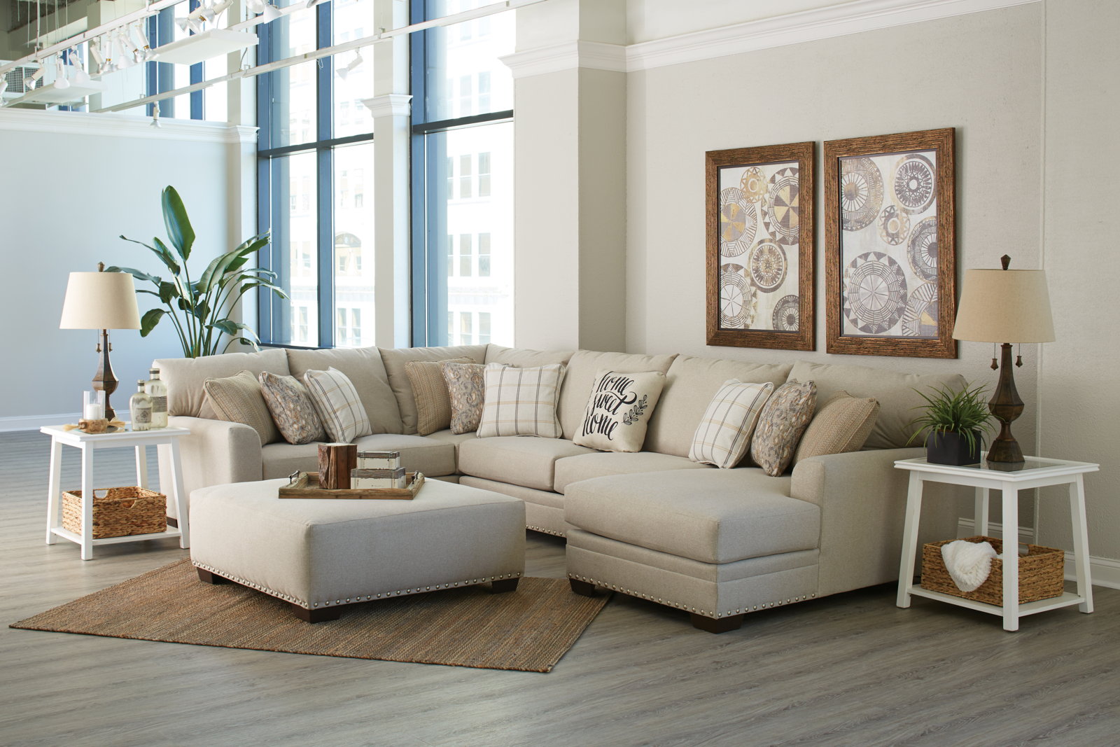 Middleton Sectional Right Facing Chaise - Lott Furniture Company