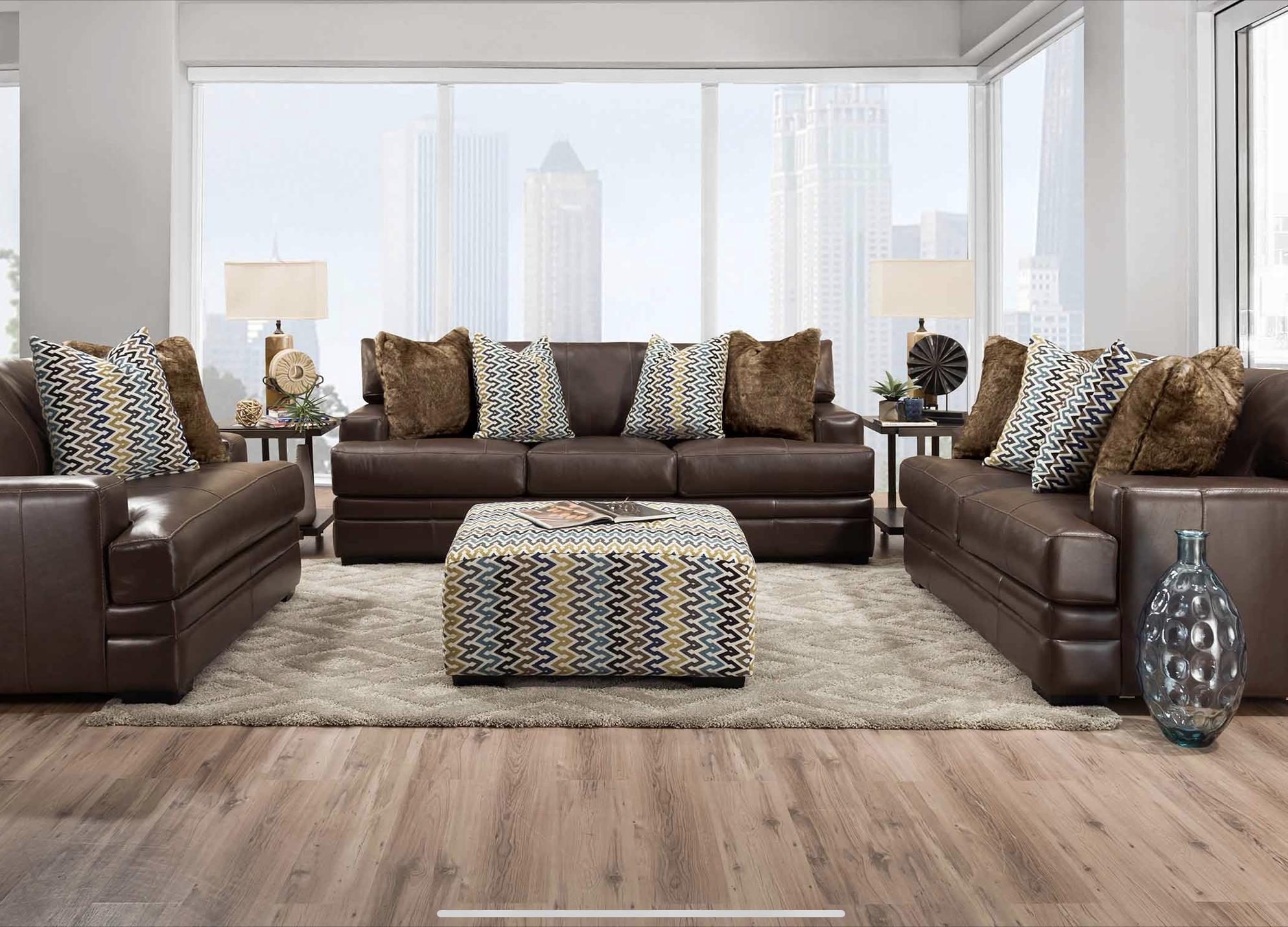 Marcello Italian Leather Collection Lott Furniture Company