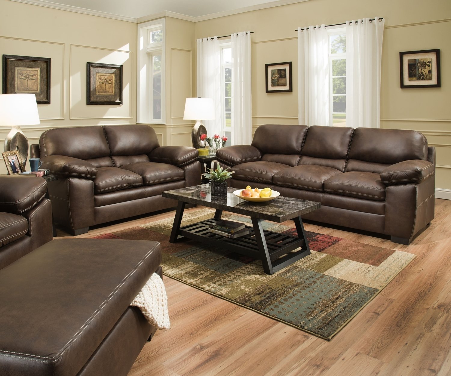 sable living room sofa