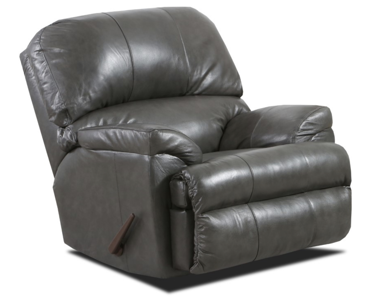 Leather Soft Touch Fog Recliner