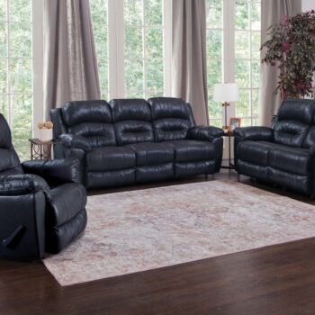 Bellamy Italian Leather Reclining Collection- Antigua Notte