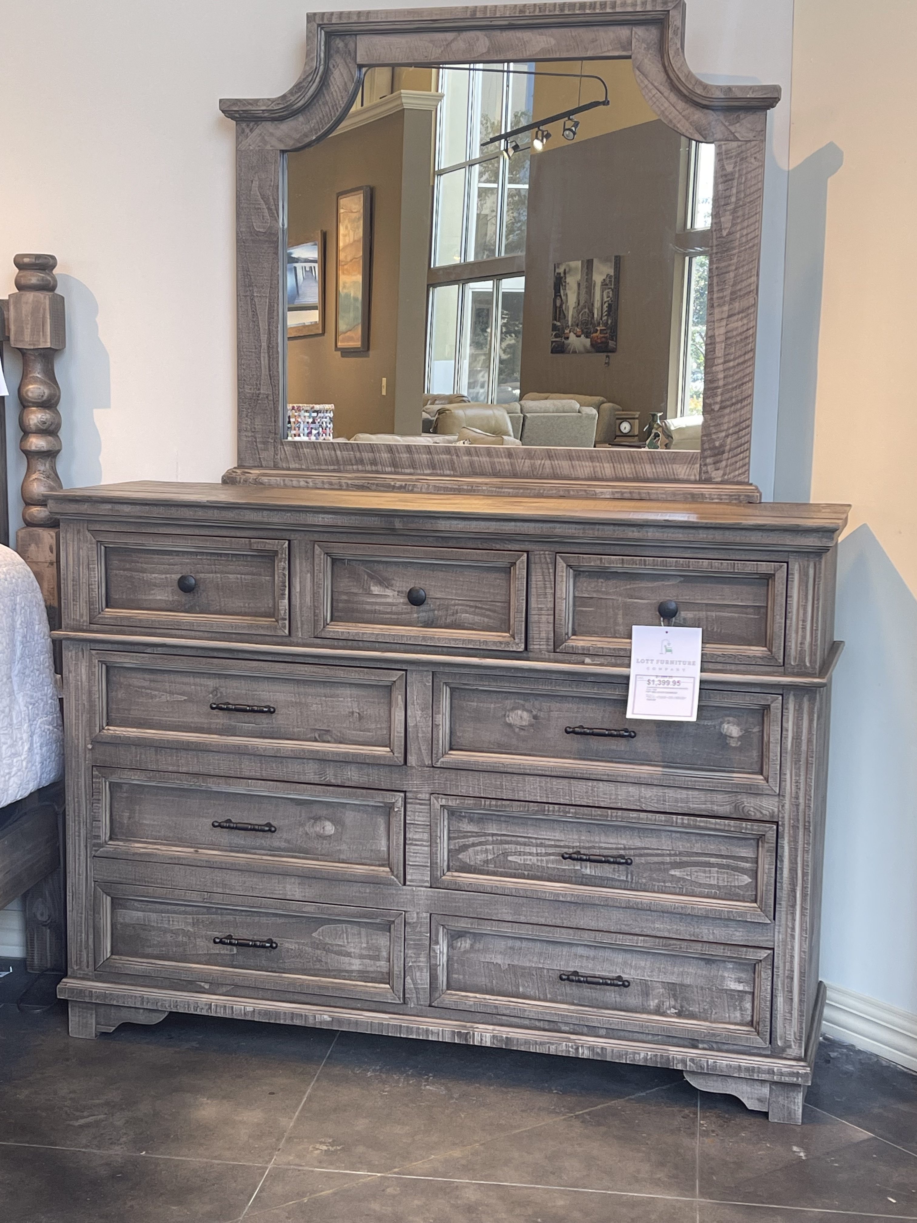 Charleston Dresser Granite Lott Furniture Company