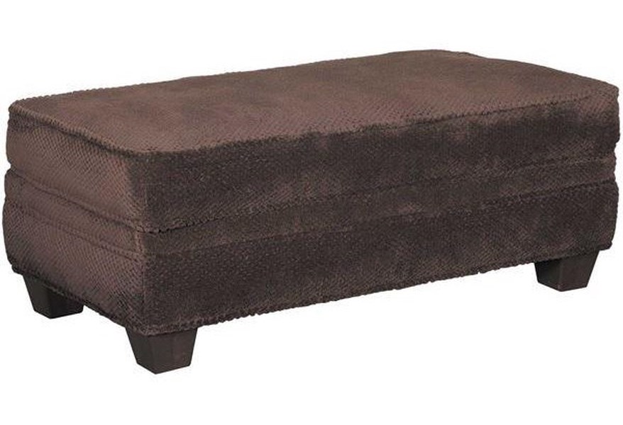 Artesia Ottoman Chocolate Lott Furniture Company